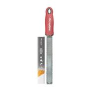 Microplane Grattugia Zester Rosa Antico Ideale per Agrumi, Formaggio a Pasta Dur