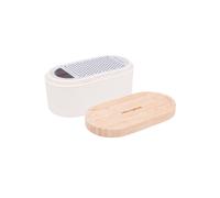 Microplane International Gmbh Grattugia manuale con contenitore di raccolta Cashmere bianco Grattugia manuale con contenitore di raccolta Cashmere bianco