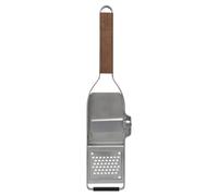 Microplane Mandolina per tartufi inclusa grattugia a lama fine per tartufo, formaggi a pasta dura, aglio, funghi e cioccolato con manico in legno di noce e lame in acciaio inossidabile - Made in USA