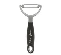 Microplane Pelapatate Professionale a Y - Lama seghettata doppia in acciaio inox ultra affilata | Ideale per frutta e verdura | Design ergonomico e maneggevole
