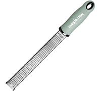 Microplane Grattugia Zester Verde Salvia ideale per Agrumi, Formaggio a Pasta dura, Zenzero, Cioccolato e Noce Moscata con Lama Fine - Made in USA