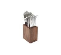 MICROPLANE Set di attrezzi da bar 6 pz. CL Walnut marrone