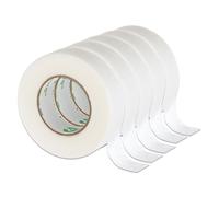 Micropore Cerotto in tessuto non tessuto bianco con consigli per l'estensione delle ciglia, cerotto - ipoallergenico, traspirante e impermeabile - nastro adesivo per pelle e extension per ciglia