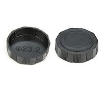 Microscope Accessories 4pcs Eyepiece Tube Cap 23.2MM 25.4mm