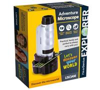 Lisciani Giochi-I'm a Genius Micro-Microscope, 105557, Multicolore, Medio