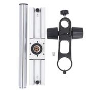 Microscope Stand | 300mm Adjustable Slide Rail & 32mm Universal Column | Robust 20kg Load for Camera / Lab / Industrial Use | Aluminum Alloy & Steel Construction