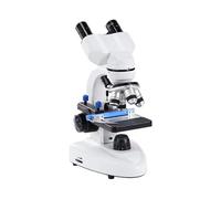 microscopi Microscopio for adulti Microscopio composto binoculare Doppia illuminazione a LED, for laboratorio, istruzione domestica microscopio