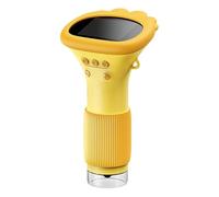 Microscopi, Mirino digitale portatile 1000X Schermo IPS da 2 pollici Mirino HD portatile Lente da 2 MP Mini portatile con luce a 8 LED(Yellow)