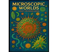 Microscopic Worlds Coloring Book: Science & Cosmic Art