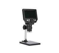 Microscopio 1. 0mp 4.3 "LCD Screen Digital Microscope1-1000x fotocamera for endoscopio zoom USB Microscopio. (Color : Plastic Base)