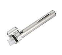 Microscopio 100x Leggero LED Lente di ingrandimento Messa a fuoco Vetro Regolabile Casa Amico Scuola Uso Loupe Portatile