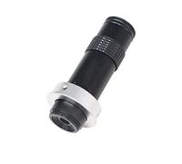 Microscopio 48MP 4K 1080P HDMI USB Video industriale Microscopio digitale Fotocamera 1-130X Zoom C Mount Lens Supporto a sbalzo for saldatura di riparazione(130X Lens)