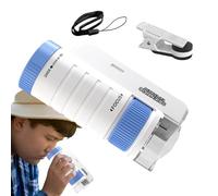 Microscopio A Mano - Microscopio A Mano per Bambini | Educativo, Illuminazione Migliorata Regolabile Scienziato LED per Piccoli Studenti L Buon Regalo
