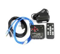 Microscopio accessorio 3 8 mp 2k fotocamera microscopio monoculare con video digitale, zoom continuo 130x durata e prestazioni affidabili (38MP HDMI Camera)