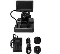 Microscopio ad alta definizione per diamanti, LCD da 4,3 pollici con luce LED, ingrandimento 50-1000x, visualizzatore di iscrizioni accurato, ideale per l'identificazione delle gemme