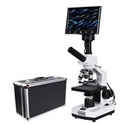 Microscopio binoculare biologico HD da 7 pollici LCD 1500X Laboratorio professionale Zoom sullo sperma USB 5MP Oculare digitale elettronico Tipo TV