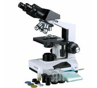 Microscopio Binoculare Compatto AmScope 40X-2000X Con Campo Scuro