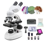 Microscopio Binoculare, Microscopio Composto, Microscopio composto binoculare, orientabile, rotante professionale