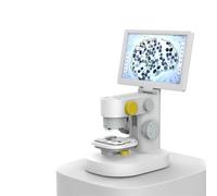Microscopio biologico digitale HD da 9 pollici di ricarica USB 5MP 1080P 100-1200X Touch Screen for ispezione scientifica degli studenti