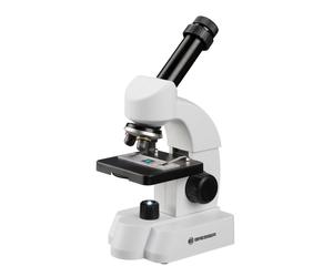 Microscopio Bresser Junior 40-640x con accessori intelligenti con codice QR per ulteriori informazioni