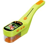 Microscopio cattura insetti per bambini all'aperto: giocattoli STEM con zoom HD 500X, regalo di compleanno per ragazzi e ragazze dai 3 ai 12 anni, kit portatile per esplorare la natura per campeggio