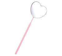 Microscopio ciglia specchio per ciglia a forma di cuore accessori per extension ciglia specchiera make up specchietto specchio per ciglia portatile forniture per extension ciglia BELLIFFY