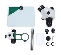 Microscopio composto binoculare 6.5-65x microscopio professionale zoom per laboratorio