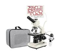 Microscopio Composto Trinoculare 40X-2500x Macro Biologico Monoculare For Studenti Microscopo Professionale LED Handhe Preciso Chiaro