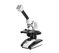 Microscopio da laboratorio, Microscopio biologico professionale 40X-1000X for studenti, laboratorio scientifico educativo, Microscopi monoculari con fotocamera USB da 41 MP per laboratori e medicina