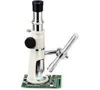 Microscopio di misura portatile con supporto, ingrandimento 20x40x100x, lente ad ampio campo, per PCB, stampa su superfici tessili