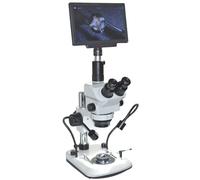 Microscopio diamantato/gemma - zoom Darkfield 1:9, 115 mm WD, 4K Live Imaging
