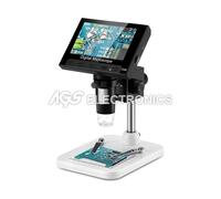 MICROSCOPIO DIGITALE 1000X CON LCD 4,3 POLLICI 8 LED REGOLABILI