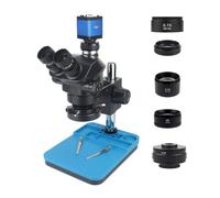 Microscopio digitale, 1080P 48MP 2K 4K USB VGA Videocamera 50X 100X Simul Focale Stereo Microscopio Trinoculare Set For Saldatura Del Telefono Riparazione PCB(DAI KONG)