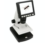 Microscopio digitale autonomo LCD da 3,5 pollici 500X 5 megapixel con 8 LED, sup