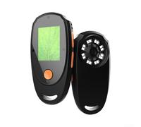 Microscopio digitale con ingrandimento 500X e risoluzione 2MP, batteria ricaricabile e display IPS per osservazioni facili (nero)