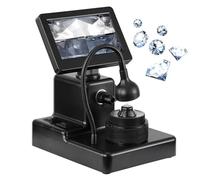 Microscopio digitale con ingrandimento 50X-1000X, 10,9 cm con luce LED, messa a fuoco regolabile da 10 a 40 mm per un'eccellente riproduzione dei colori, ideale per la visualizzazione della cintura