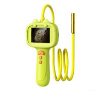 Microscopio digitale con luce, tasca da 2 MP, per bambini, IP67, impermeabile, boroscopio per campeggio ed esplorazione della natura, schermo IPS da 2,4 pollici, verde