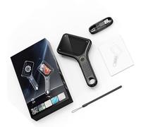 Microscopio Digitale Durabilità Strumento di Ingrandimento 500X 8LED Perline Per Valutazioni Precise E Istruzione ABS Costruire Lente d'ingrandimento Digitale Portatile Per La Valutazione Dei Gioielli