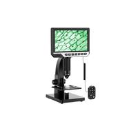 Microscopio digitale EDM11S 2000X 7" IPS 12MP 1080P biologico da laboratorio Fotocamera a doppia lente con telecomando(With Remote Control)