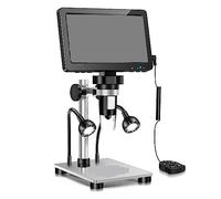 Microscopio Digitale For Saldatura 1200X For Lente D'ingrandimento For Riparazione Circuito 12MP Compatibile(DM9-A-SD)