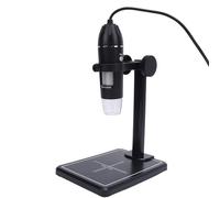 Microscopio Digitale, Fotocamera per Microscopio Portatile 0,3MP con Supporto Stabile Microscopio USB Portatile con Ingrandimento 1600x, 8 Luci LED Regolabili per Telefono Computer