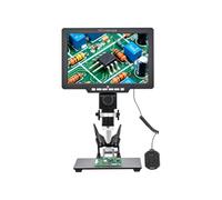 Microscopio digitale G2000 con ingrandimento 2000X 1080P FHD immagine 12MP display LCD visualizzazione su PC luce LED regolabile e telecomando cablato per ispezioni saldature uso educativo