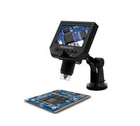 Microscopio Digitale HD Portatile 600X 3.6MP con Display LCD da 4,3" per Riparazione di Telefoni Cellulari, Endoscopio con Lente D'Ingrandimento e