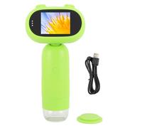 Microscopio Digitale in Miniatura, Microscopio Miniaturizzato Portatile USB, Schermo da 2 Pollici, Luce di Riempimento a 8 LED, Microscopio per Studenti per Saldatura,