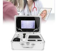 Microscopio Digitale Lcd Da 7 Pollici Con Lente 50X/200X - Scanner Portatile Per Il Rilevamento Del Cuoio Capelluto - Rilevatore Professionale Per L'Idratazione Del Follicolo Pilifero Del Cuoio