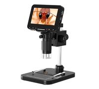 Microscopio Digitale LCD Schermo da 4.3 Pollici 720P Video Recorder 1-1000X Ingrandimento Moneta Microscopio Lente di ingrandimento PC View Ricerca Biologica