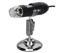 Microscopio Digitale, Microscopio con Ingrandimento 50x-1600x, 8 Diodi LED Integrati, per L'autenticità dei Gioielli, Uso Industriale, Scopo di Apprendimento
