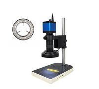Microscopio digitale, Microscopio monoculare, obiettivo fotocamera digitale 56 LED luce workbench stand riparazione saldatura telefono