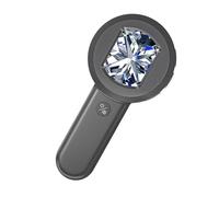 Microscopio digitale palmare con schermo LCD da 2 pollici luce LED regolabile per ispezione monete analisi gioielli USB Power Coin ispezione microscopio