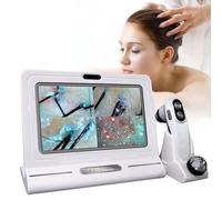 Microscopio digitale per analisi del cuoio capelluto e dei capelli, alto ingrandimento 50X 200X, ricarica USB, ideale per uso domestico e saloni di bellezza professionali